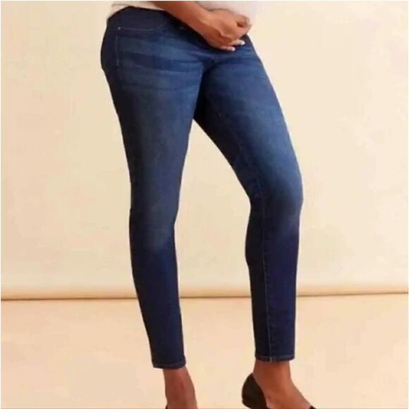 Warp and Weft Maternity Jean's Size 28x29 - Picture 2 of 8